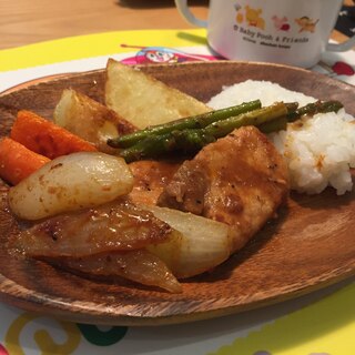 豚肉で作ってみたよ♪タンドリーポーク！！